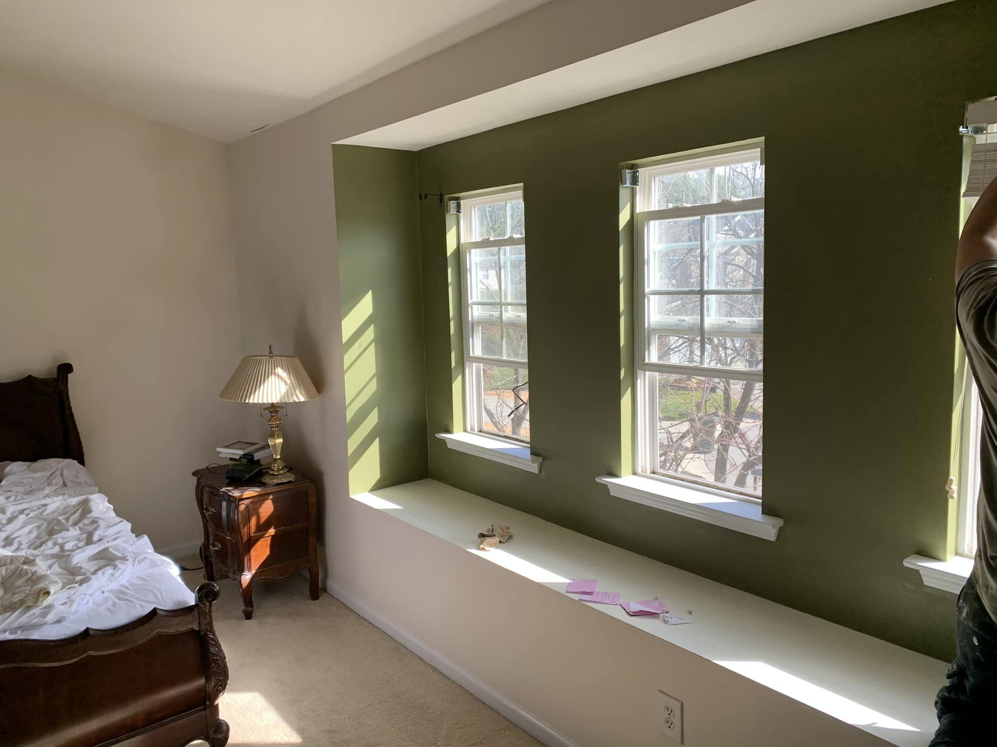 Interior painting project in High Point, NC